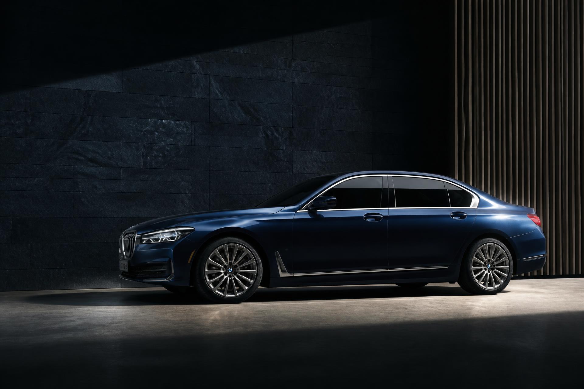 Modern luxury sedan